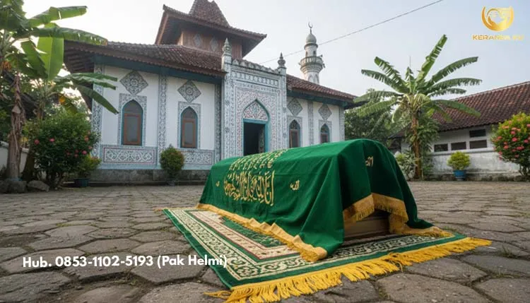 Kain Keranda Jenazah Kota Utara