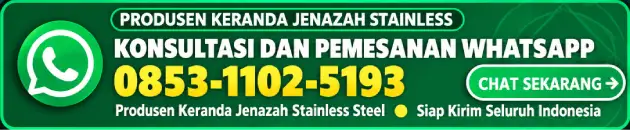 Konsultasi Pemesanan Kain Keranda Bukit Batu via WhatsApp