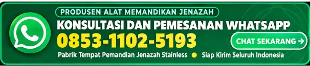 Tempat Pemandian Jenazah Denpasar, Hubungi Kami WhatsApp 0853-1102-5193 Pemesanan Tempat Pemandian Jenazah Stainless Steel