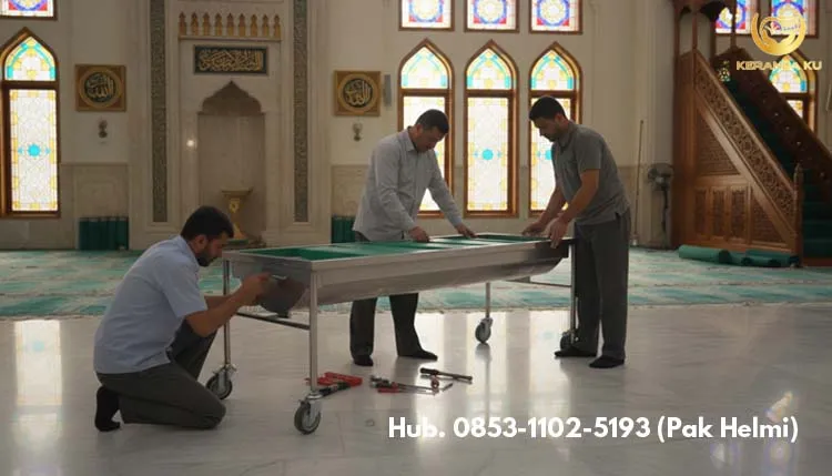 Tempat Pemandian Jenazah Stainless Bengkayang