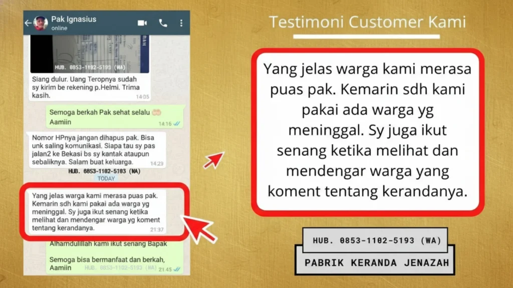 Kain Keranda Jenazah Murah Bukit Batu